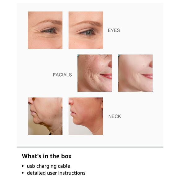 LEFAY Gray Radio Frequency Facial Skin Tightening Machine 5-in-1 at-Home Use - Picture 12 of 12